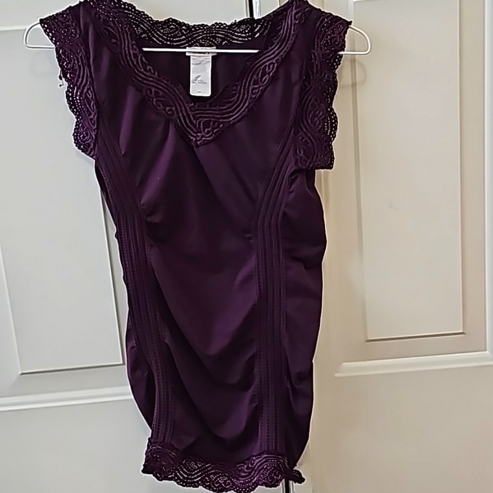 Women's plum shirt